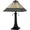 Quoizel Tiffany Table Lamp Tiffany 2 Lights Matte Black. TF16138MBK - alternate 3